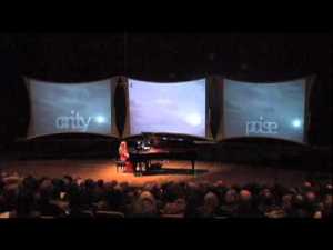 Still from one of Sanborn's videos.