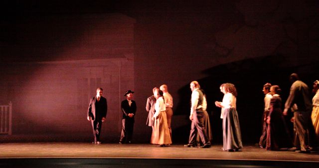 Dramatically staged scene from the second act.